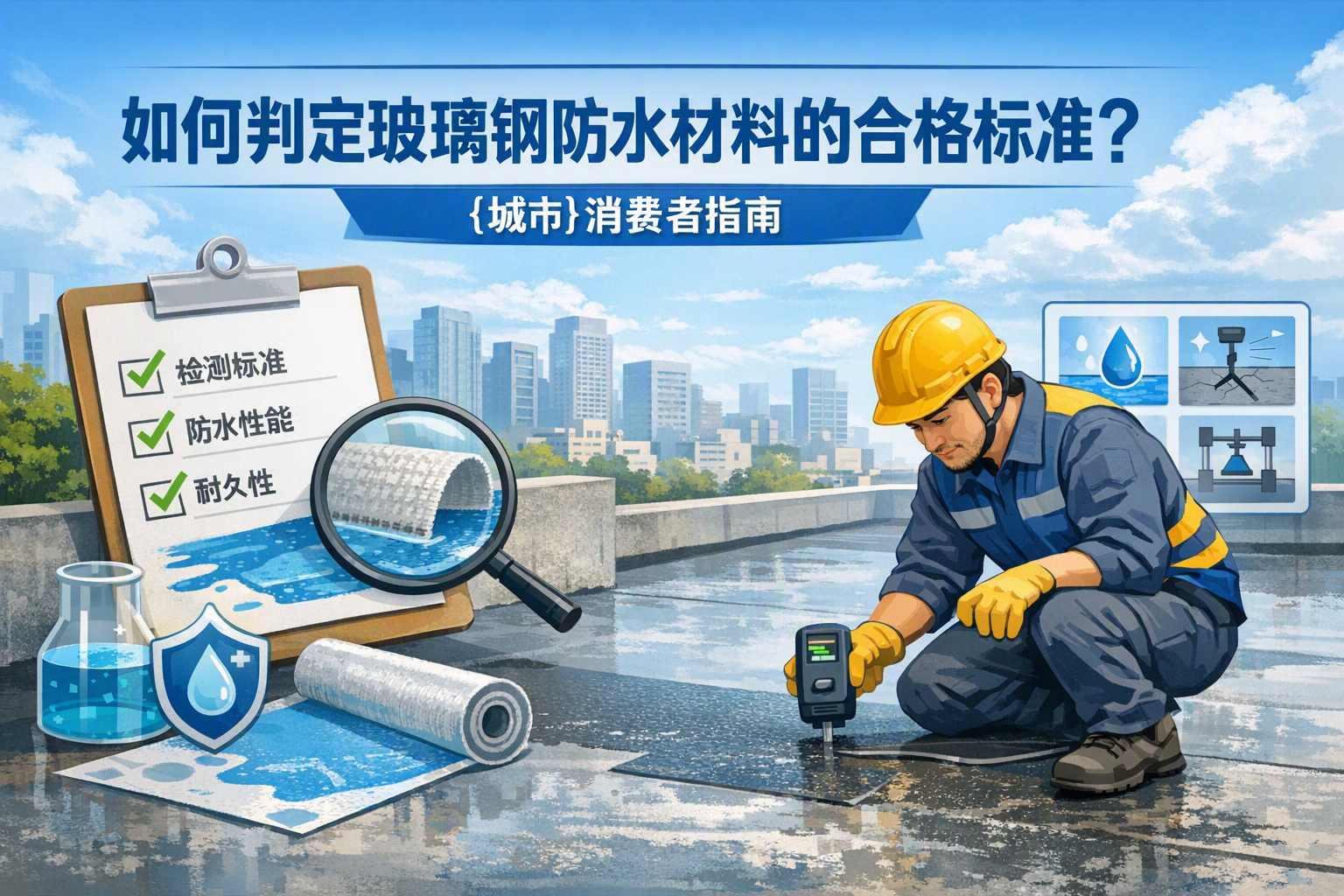 如何判定玻璃钢防水材料的合格标准? 襄阳 消费者指南
