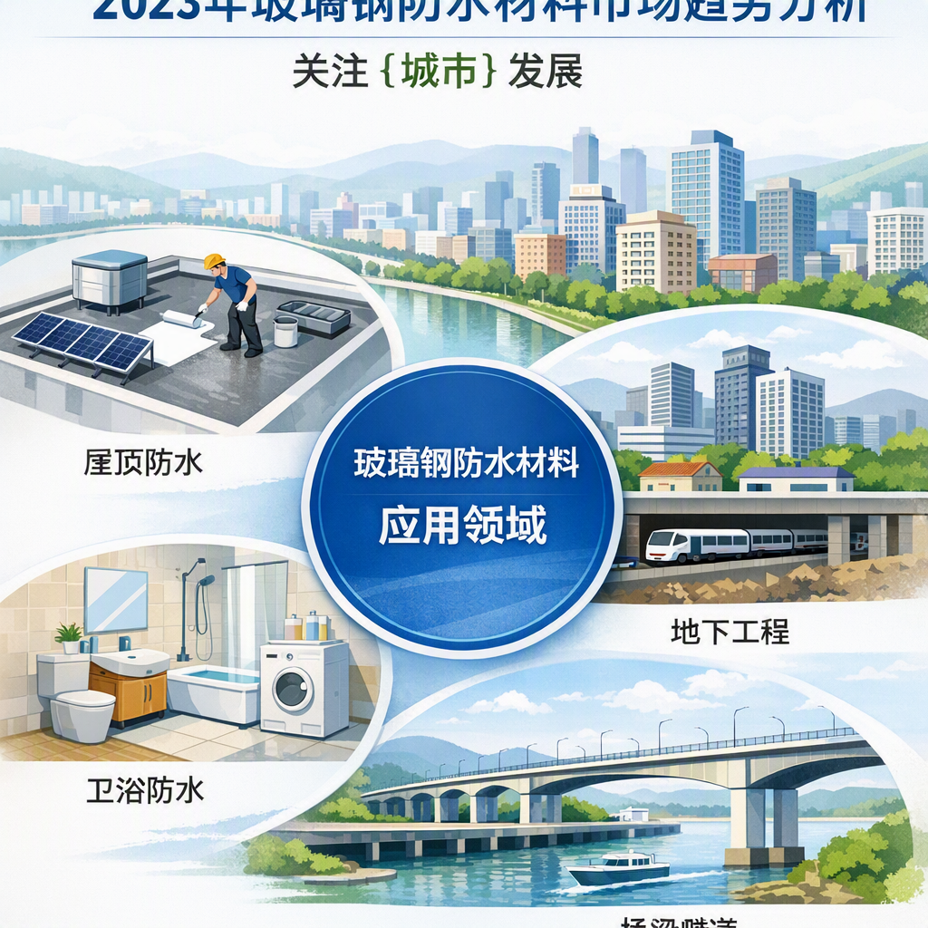2023年玻璃钢防水材料市场趋势分析,关注 襄阳 发展